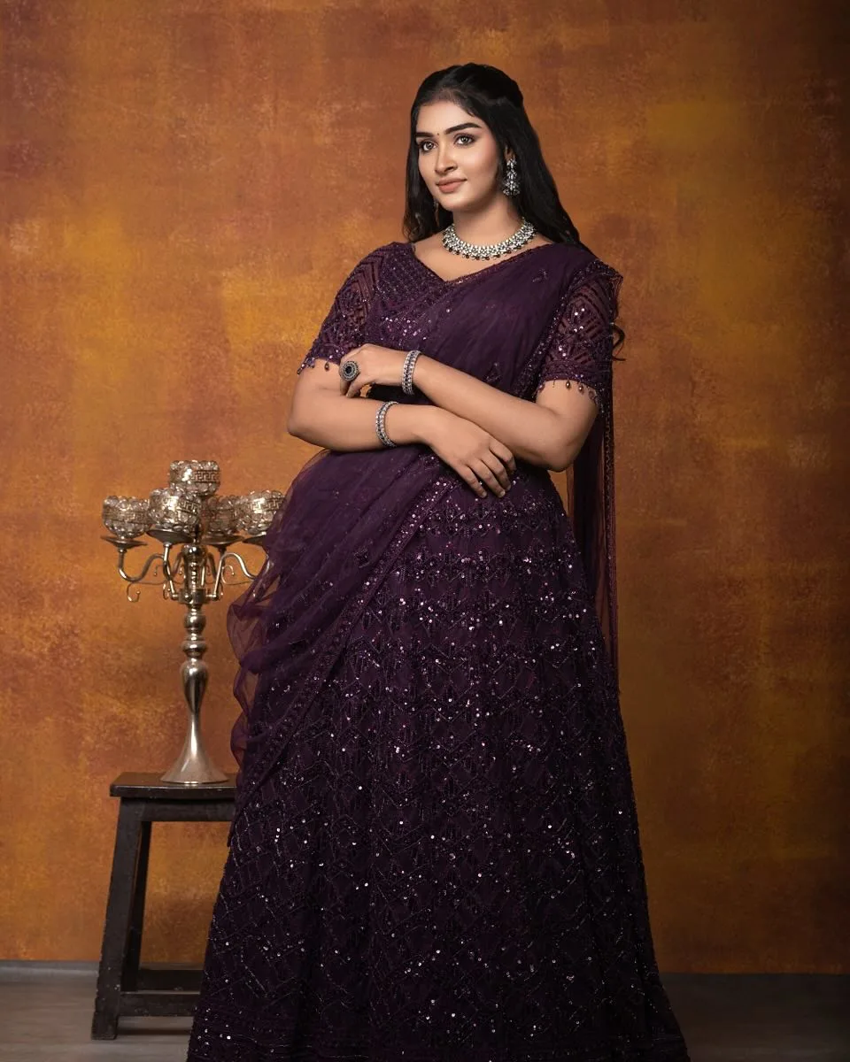 Groom wearing a royal blue rental sherwani